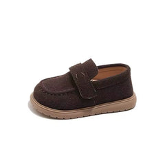 Brown Suede Baby Boy Shoes
