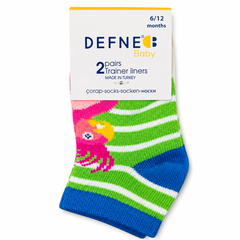 Baby Ankle Trainer Socks – 2 Pair Pack