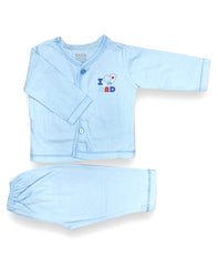 Blue i love Dad Newborn Pajama Suit / Night Suit