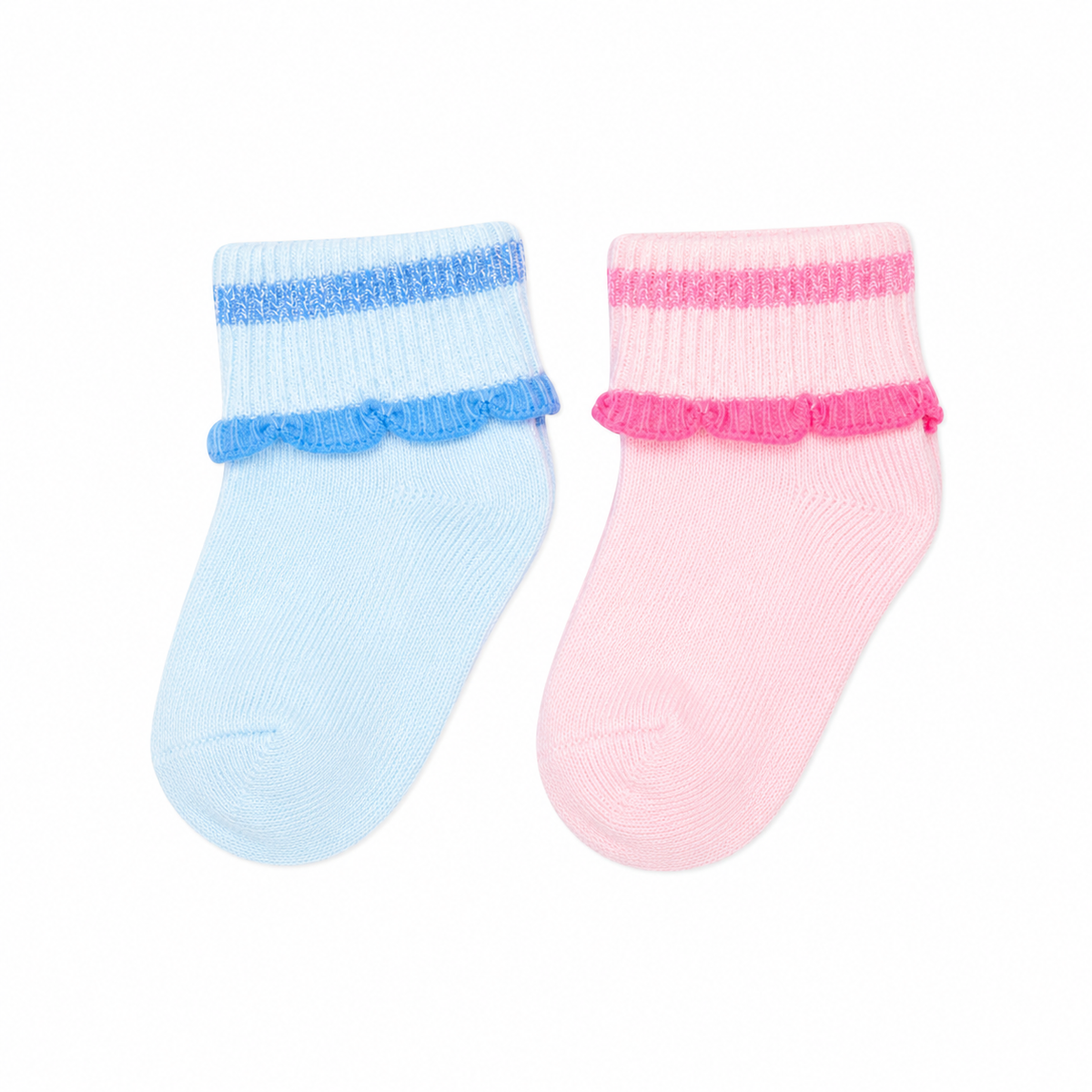 Infants Baby Girl 2PK Socks Set