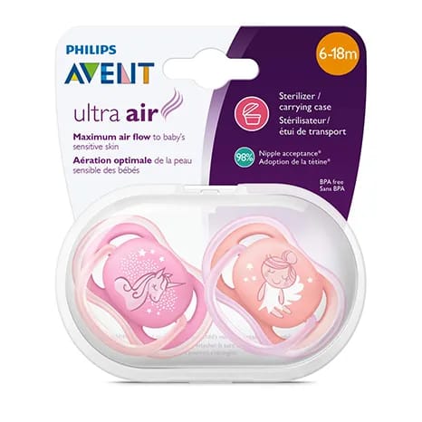 PHILIPS Avent Ultra Soft Soother 6-18M(SCF344/23)