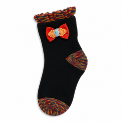 Baby Girl Black Socks