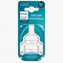 Philips Avent Anti Colic 3m+ Nipple PK2 (SCY763/02)