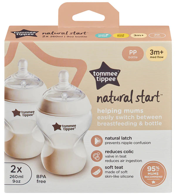 260ML Natural Start Bottle Pack Of 2 - 423907