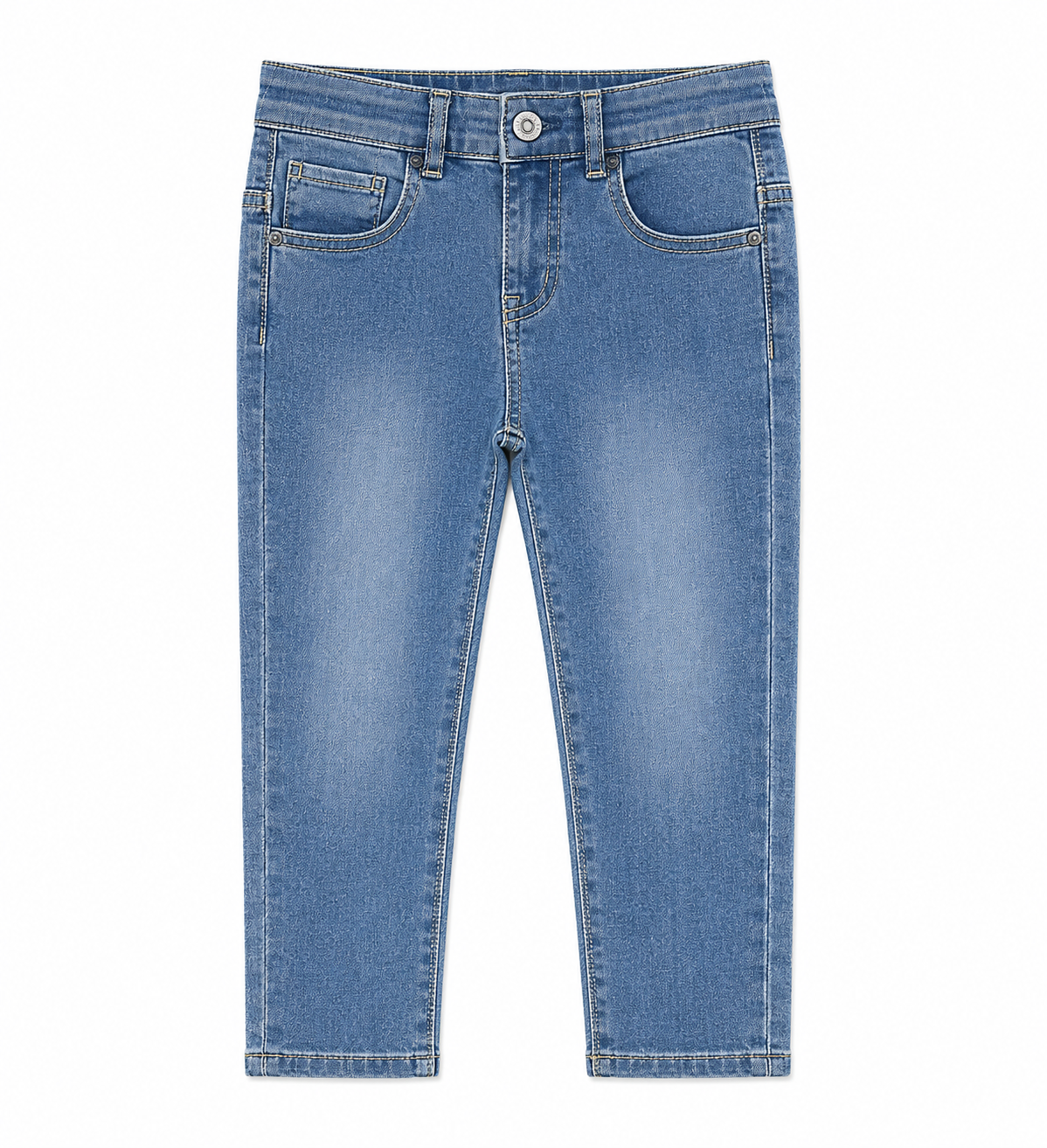 Baby Boy Adjustable Waist Denim Pant