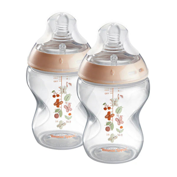 Tommee Tippee Natural Start Baby Bottles Pack Of 2 260ML - 427017