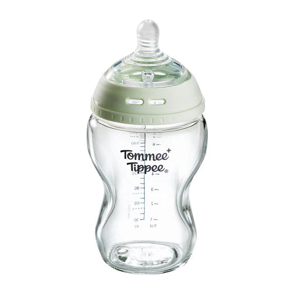 Tommee Tippee Natural Start Glass Baby Bottle 250ML 9OZ