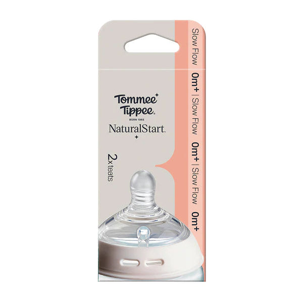 Tommee Tippee Natural Start Slow Flow Teats Pack Of 2