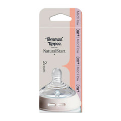 Tommee Tippee Natural Start Medium Flow Teats Pack Of 2