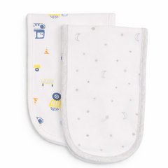 2-in-1 Premium Baby Burp Cloth