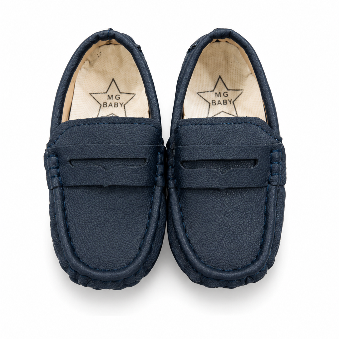 Navy Blue Loafers