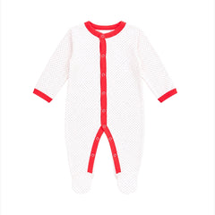 Infants Baby Girl Closed Feet Romper