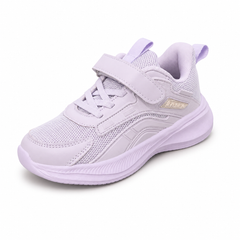 Baby Girl Purple Sports Jogger Shoes with Soft Sole