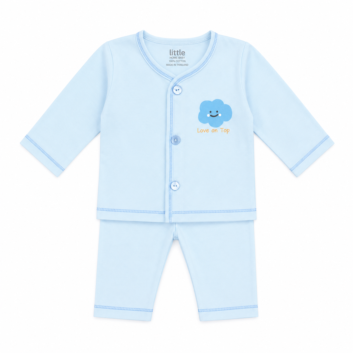 Premium Cotton Newborn Pajama Set – Soft & Breathable Baby Suit