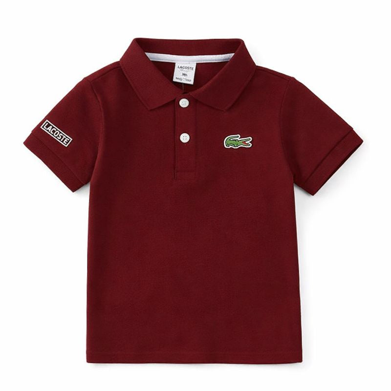 Little Champion Maroon Polo T-Shirt