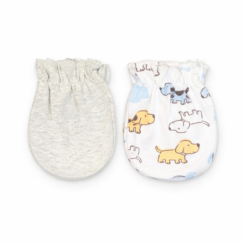 Newborn Baby Mittens Set 2 Pairs