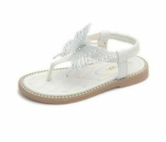 Baby Girl Butterfly Sandal White