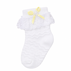 White Frill Socks