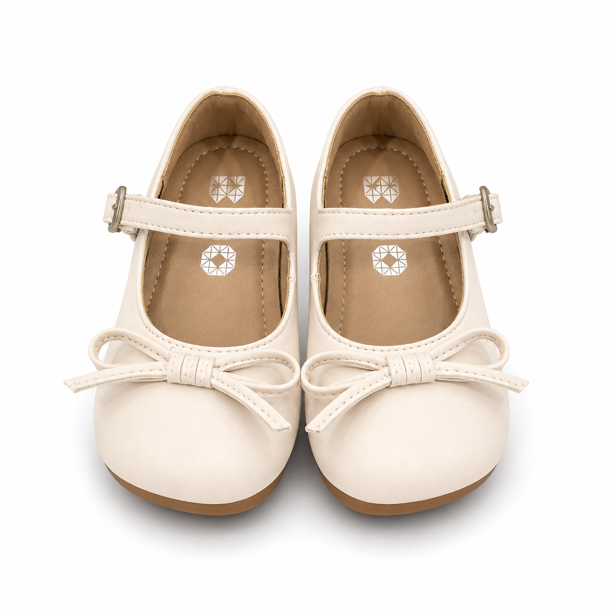 Off White Ballet Pumps