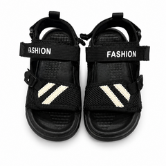 Baby Boy Black Strap Sandal