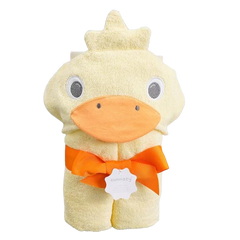 Character Hooded Bath Towel in Duck