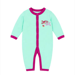 Infants Baby Girl Open Feet Romper