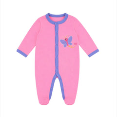 Infants Baby Girl Closed Feet Romper