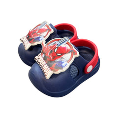Baby Boy Blue Spiderman Clogs