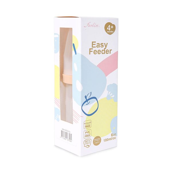 Farlin Squeezable Easy Spoon Feeder – Peach