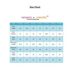 4PC Baby Boy Royal Blue Suit