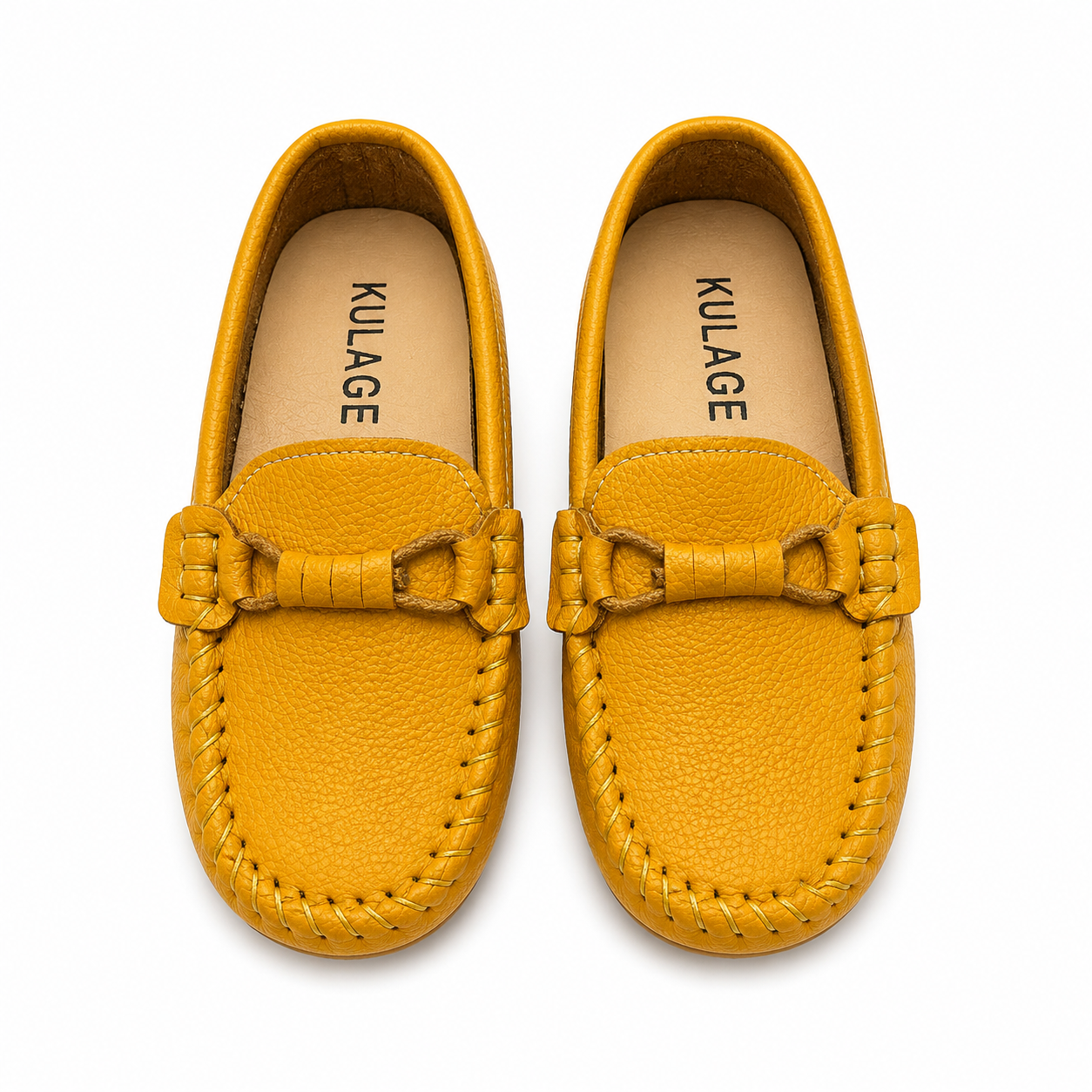 Baby Boy Mustard Loafers