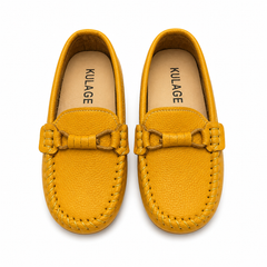 Baby Boy Mustard Loafers