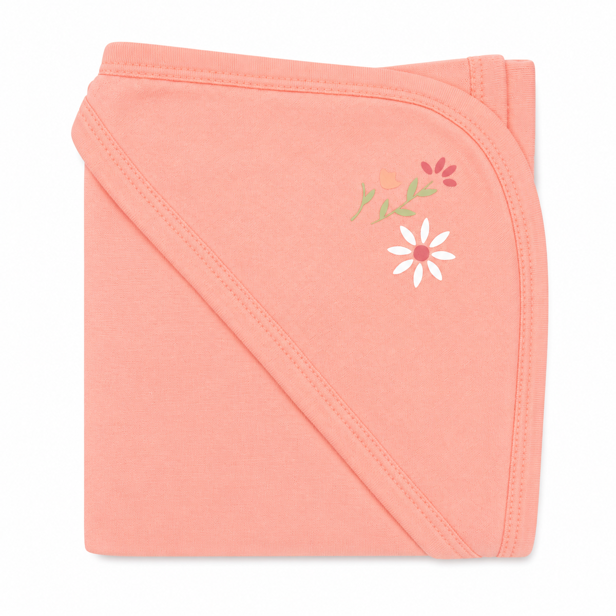 Infants Baby Boy Hooded Wrapping Sheet