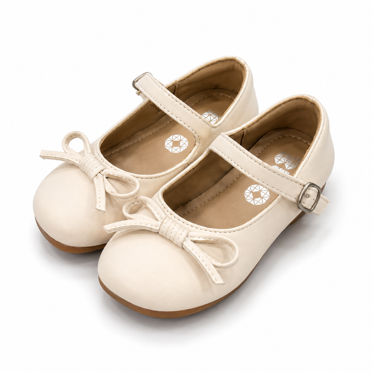 Off White Ballet Pumps