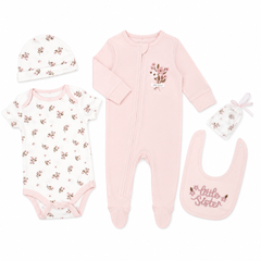 Baby Girl 5PC Starter Set