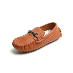 Buckle Loafers Brown