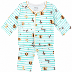 Premium Cotton Newborn Pajama Set – Soft & Breathable Baby Suit