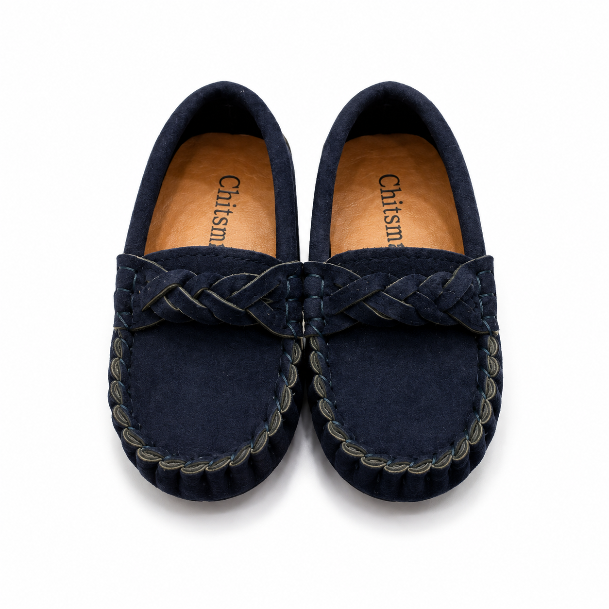 Baby Boy Navy Blue Loafers