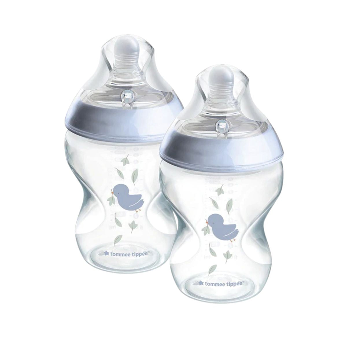 260ML Natural Start Decor PP Bottle with M Teat Pack Of 2 - 427015