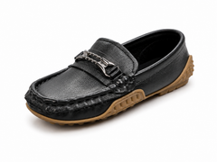 Baby Boys Black Loafers