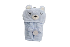 Character Hooded Bath Towel in Bear