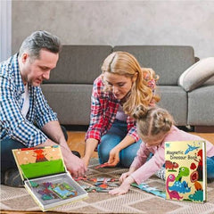 Synergy Toys Magnetic Dinosaur Book