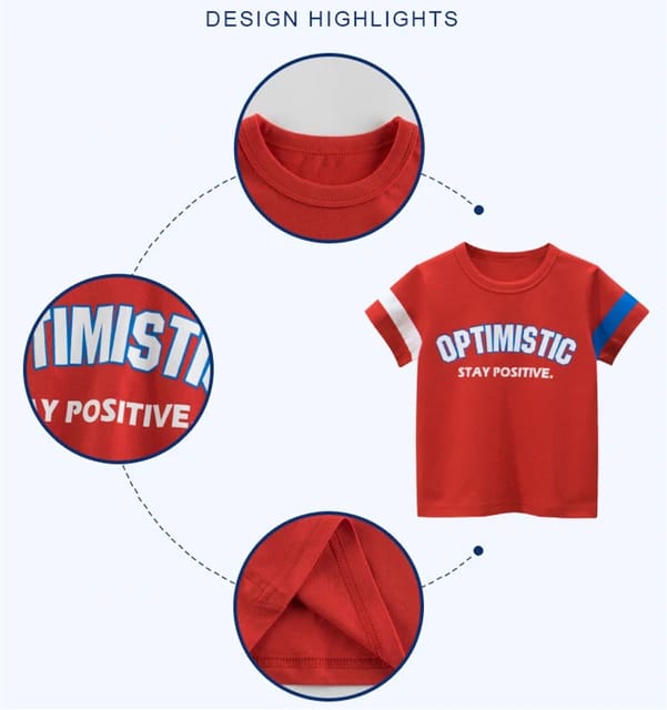 Optimistic Red T-Shirt
