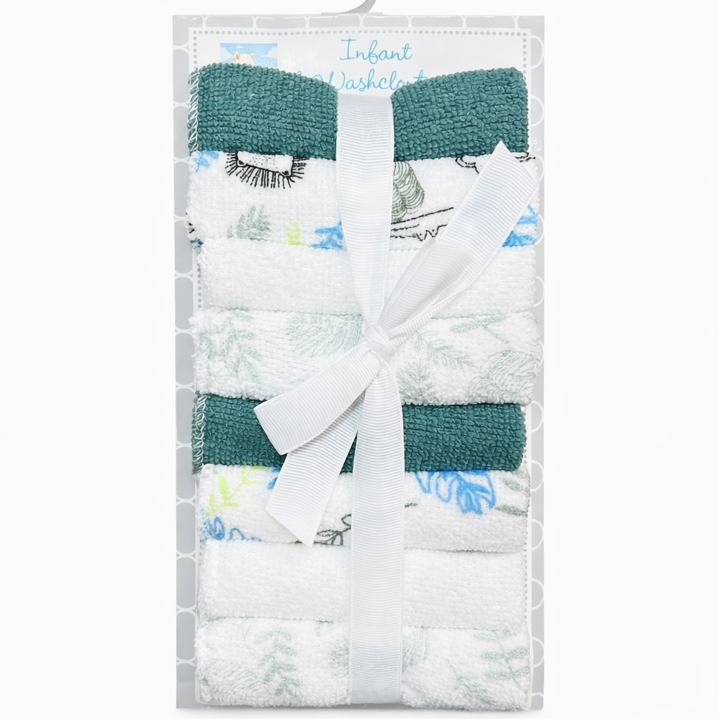 Infant Soft Face Towel Pack of 8