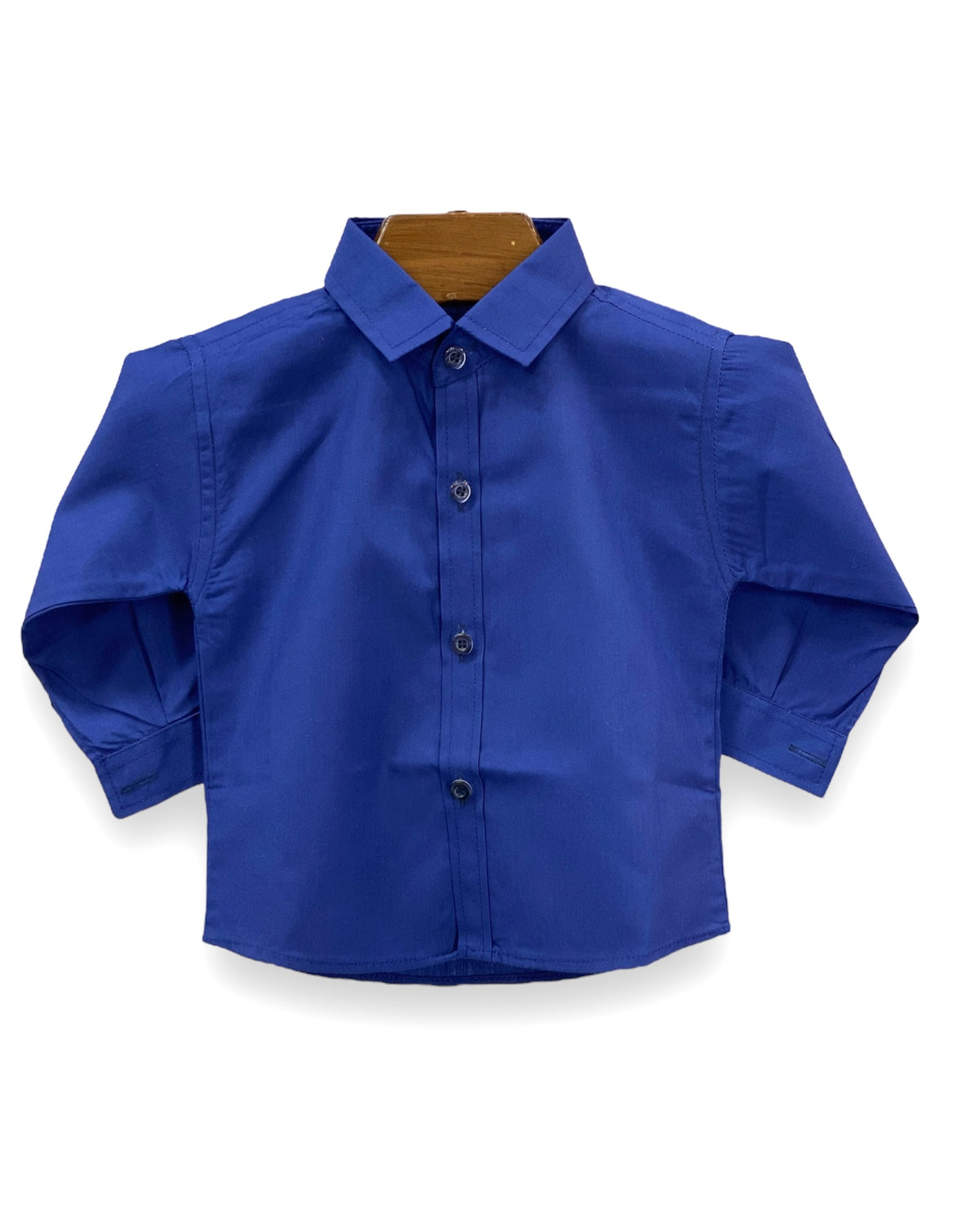 Plain Royal Blue Formal Shirt
