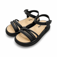 Black Strap Sandal