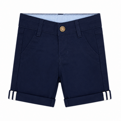 Baby Boy Blue Cotton Short - Blue