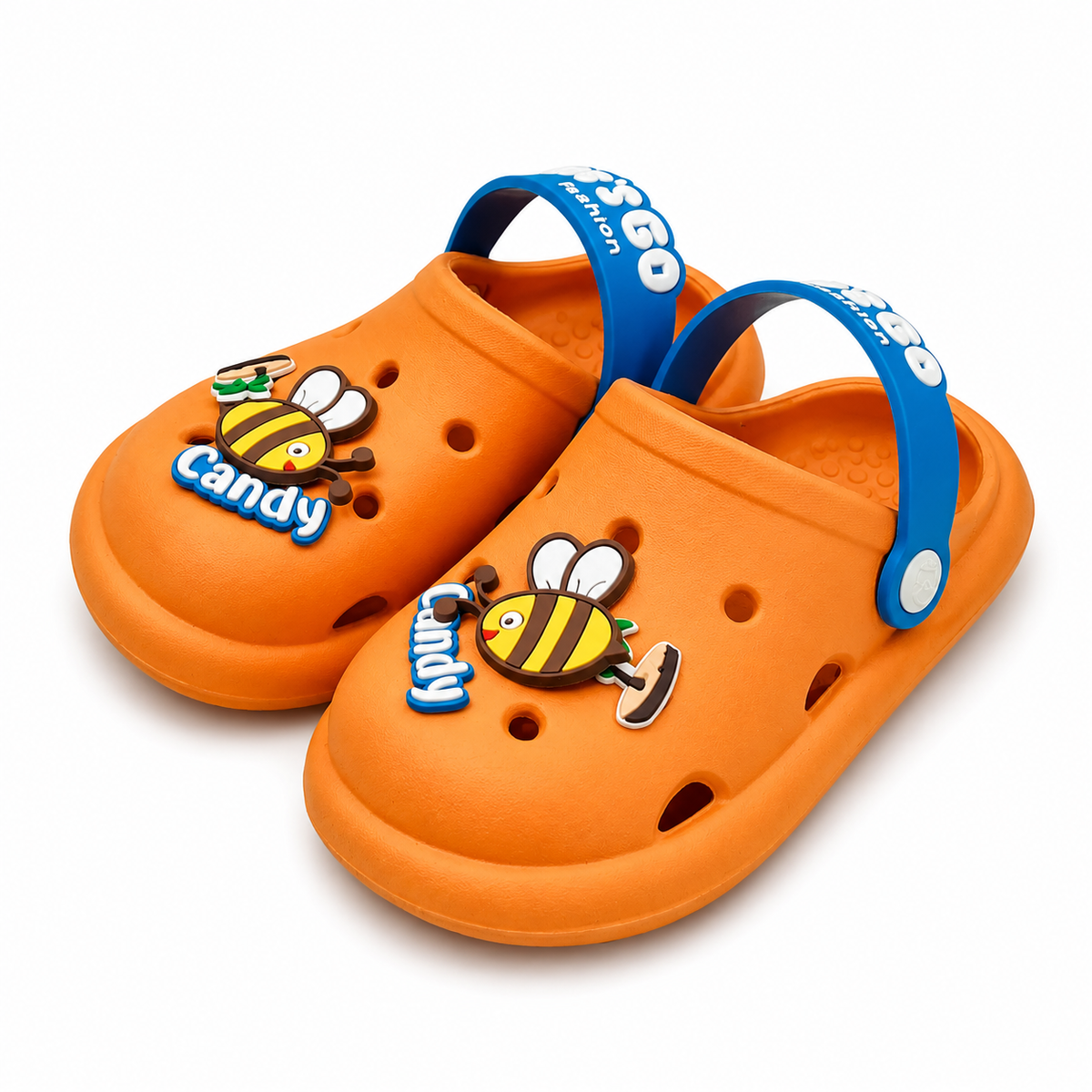 Orange Candy Crocs