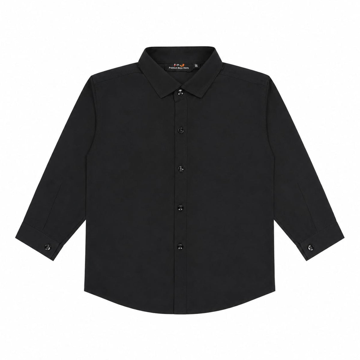Plain Black Formal Shirt