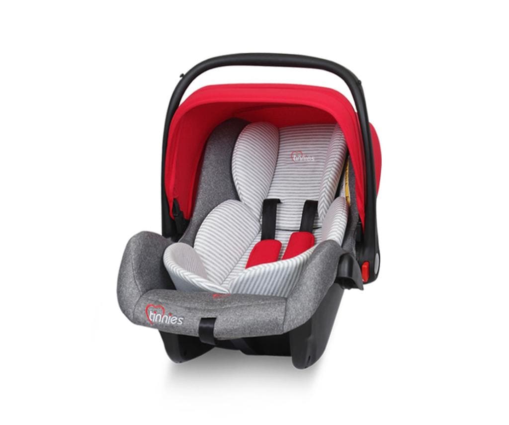 Tinnies Baby Carry Cot / Car Seat Red